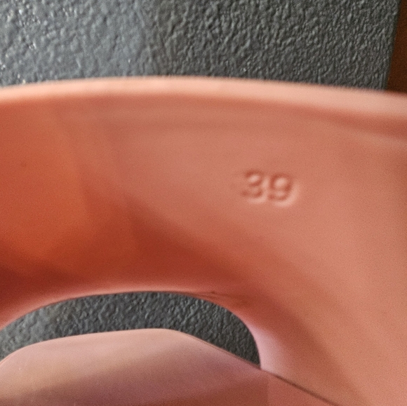 Gucci rubber sandals pink slides size 39 - Picture 8 of 8